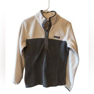 Columbia Two-Tone Fleece Pullover Size XS